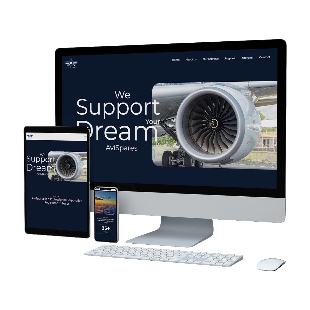 Avispare Website