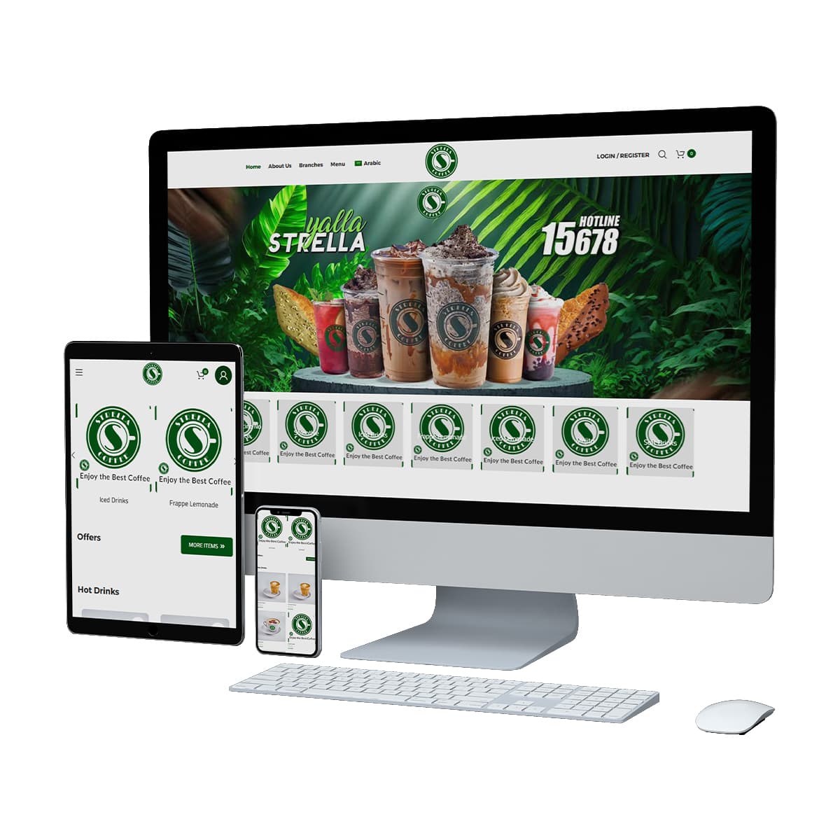 Strella Coffee Website