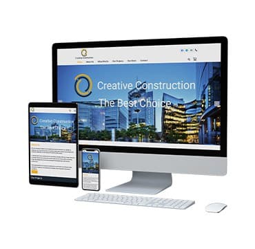 Architectural Construction Company Website
